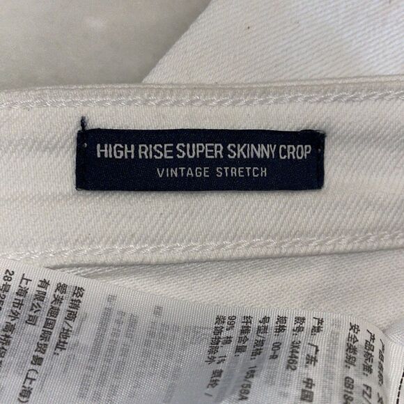 Hollister High Rise Super Skinny Crop Vintage Stretch Jeans - Picture 13 of 14